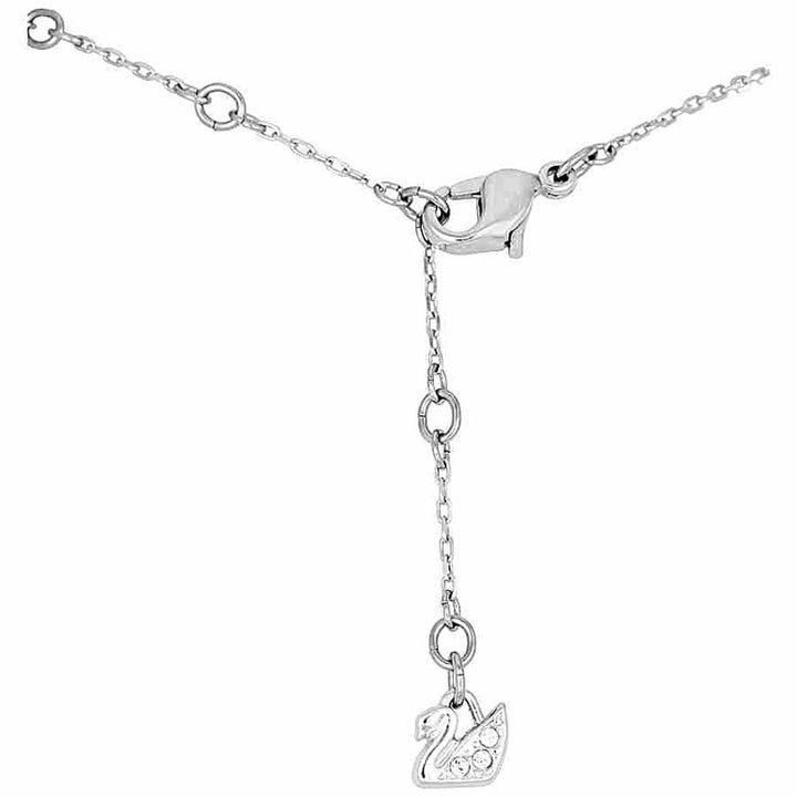Swarovski Glowing Clover 5273297 Purple Crystal Necklace - View 3
