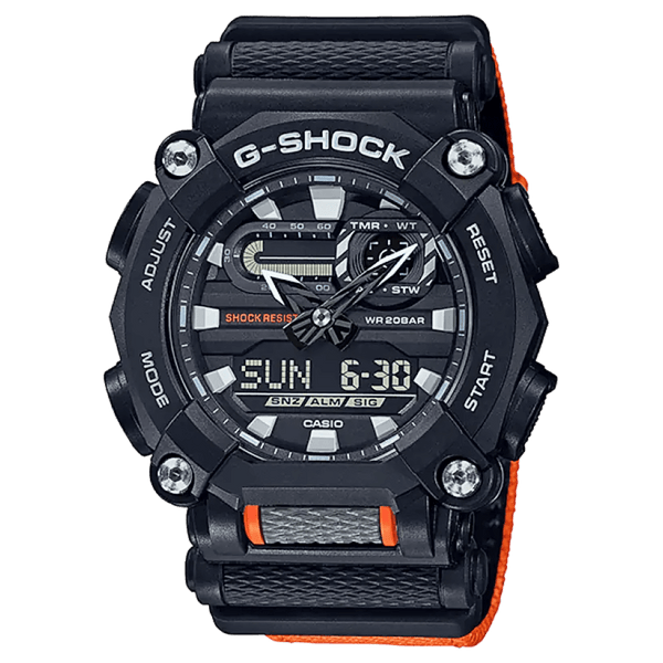 Casio G-Shock GA900C-1A4ER Industrial Style Analog-Digital Watch - View 1