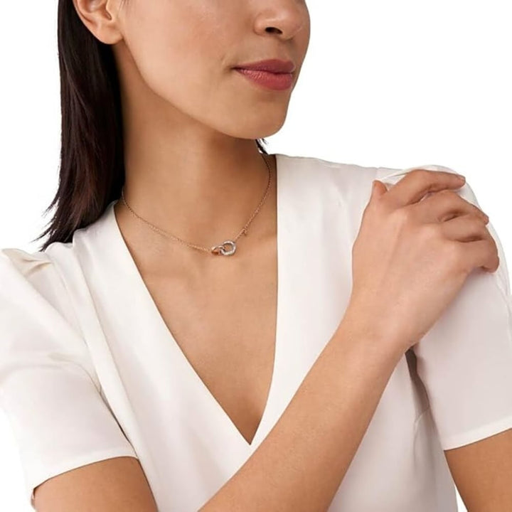 Emporio Armani EGS3004221 Two-Tone Chain Necklace - View 2