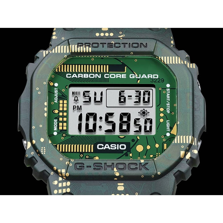 Casio G-Shock DWE-5600CC-3DR Interchangeable Band Watch - View 3