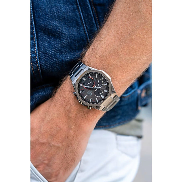 Casio Edifice EQB-1100DC-1AER Slim Solar Powered Chronograph - View 2