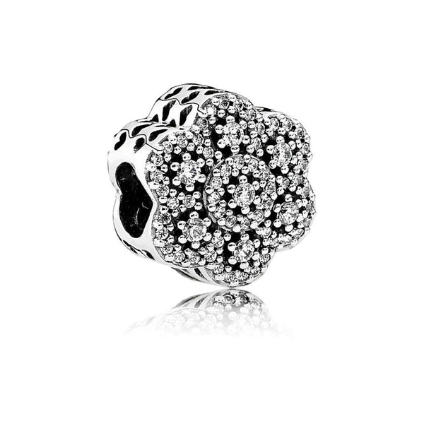 Pandora Ice Floral Charm 791998CZ with Cubic Zirconia - View 1