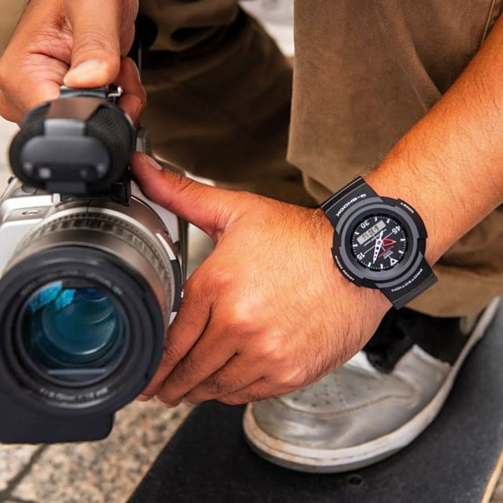 Casio G-Shock AW-500E-1EDR Iconic Analog-Digital Watch - View 9