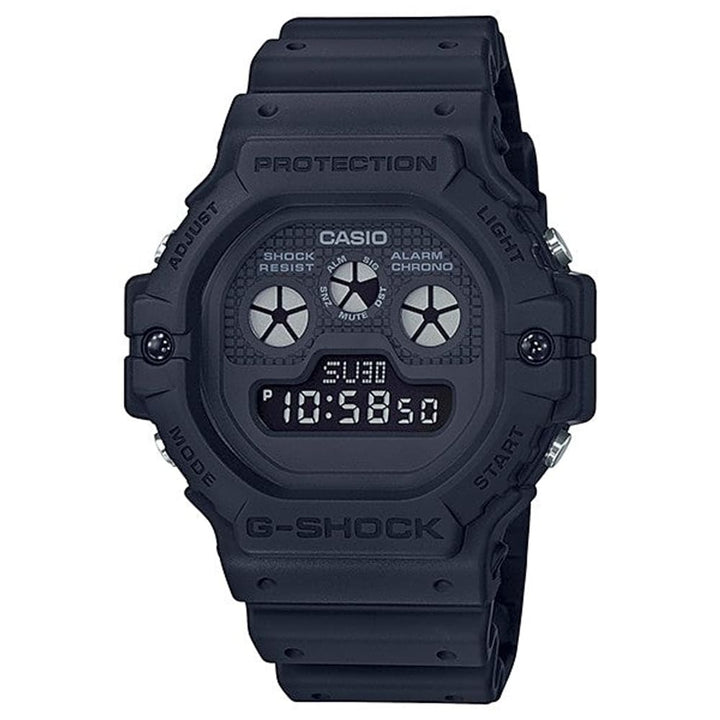 Casio G-Shock DW-5900BB-1ER Matte Black Digital Watch - View 1