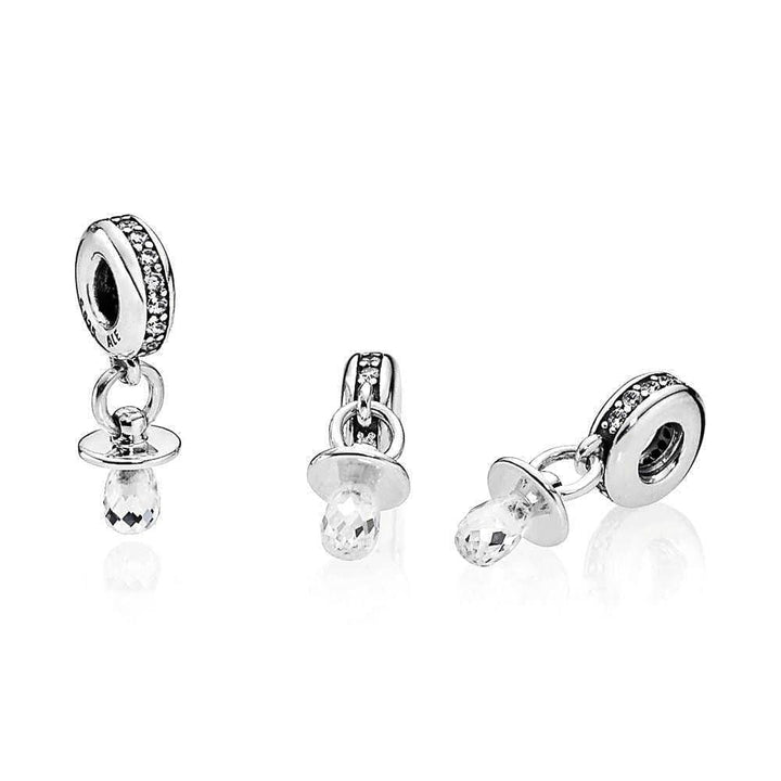 Pandora Pacifier Dangle Charm 791890CZ - View 2