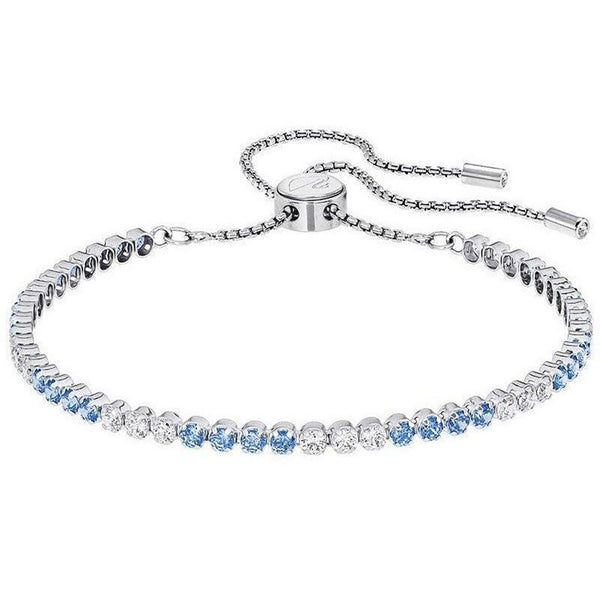 Swarovski Subtle Bracelet: Silver Blue Elegance - 5253276 - View 1