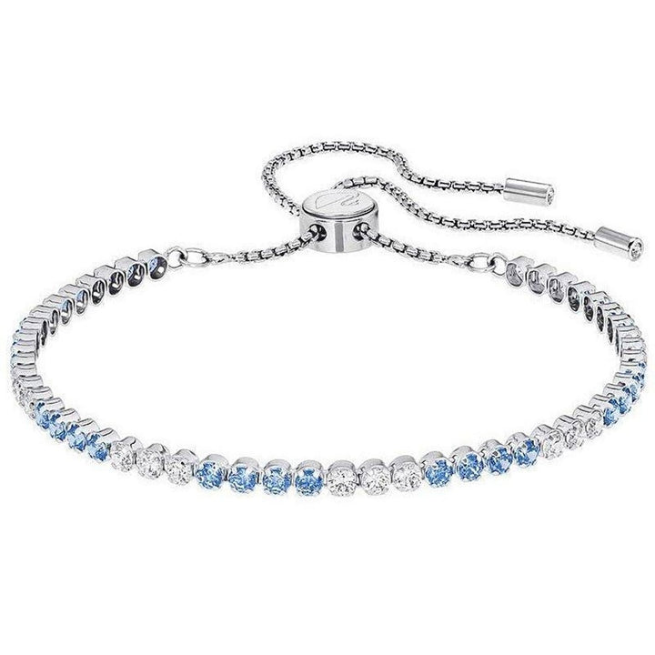 Swarovski Subtle Bracelet: Silver Blue Elegance - 5253276 - View 1