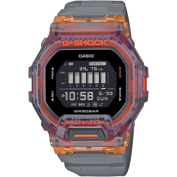 Casio G-Squad GBD-200SM-1A5DR Vital Bright Series Fitness Watch - View 1