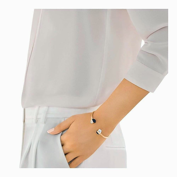 Swarovski Rose Gold Glance Bangle - Small 5286793 - View 3