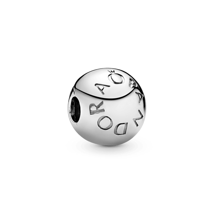 Pandora Logo Clip Charm 791015 - Sterling Silver - View 2