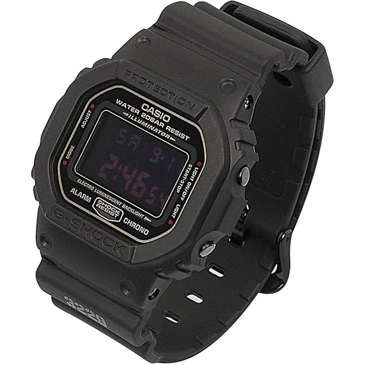 Casio G-Shock DW-5600MS-1DR Matte Black Digital Watch - View 2