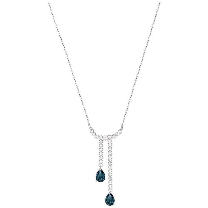 Swarovski Vintage Crystal Y Necklace, Rhodium Plated - 5457628 - View 1