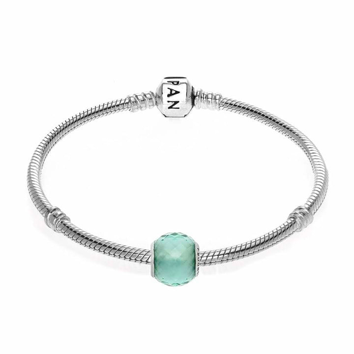 Pandora Green Facets Charm 791499SGQ - View 3