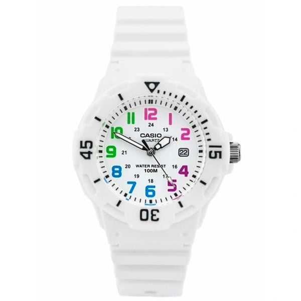 Casio LRW-200H-7BVDF Women's White Resin Watch - View 1