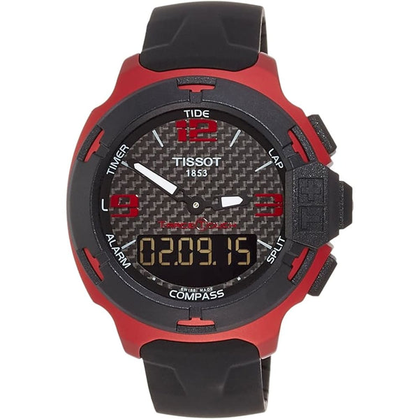 Tissot T-Race Touch Red Aluminum Sports Watch T0814209720700 - View 1