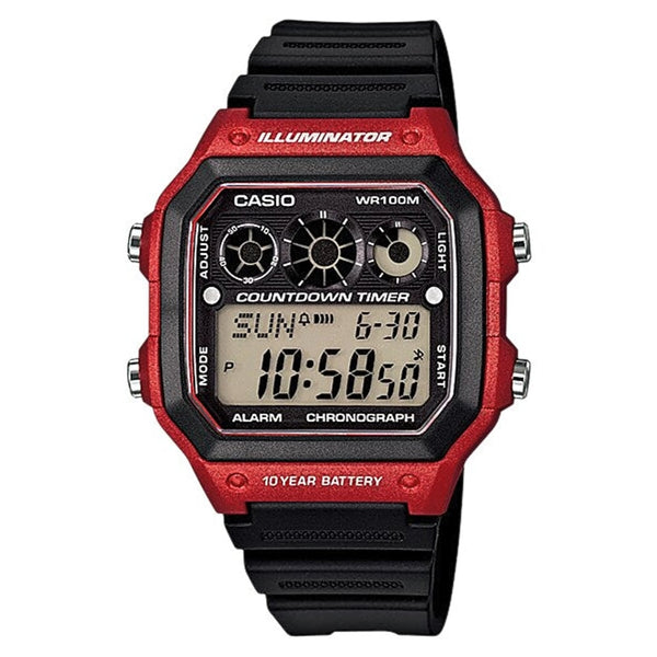 Casio Referee Timer AE-1300WH-4AVDF: Your Essential Sports Watch - View 1
