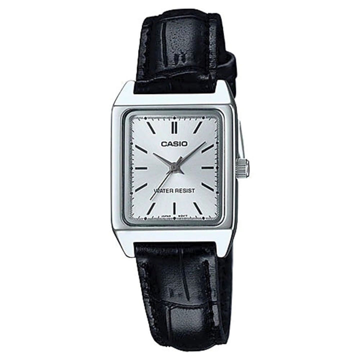 Casio Women's LTP-V007L-7E1UDF Leather Strap Quartz Watch - View 1
