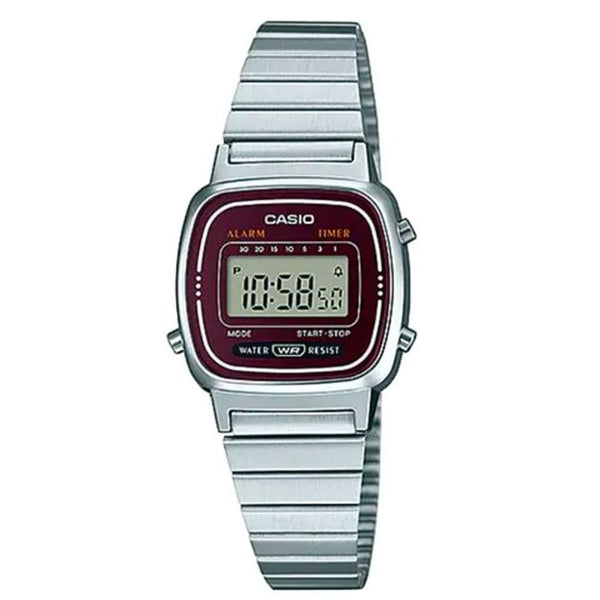 Casio Vintage LA-670WA-4DF Retro Chic Digital Watch - View 1