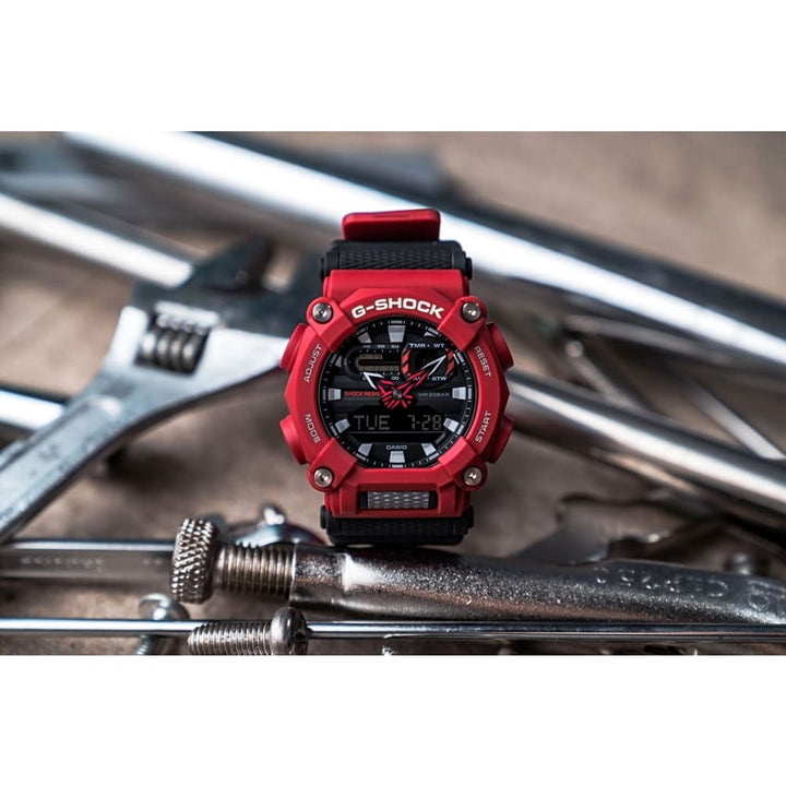 Casio G-Shock GA-900-4AER Industrial Orange Timepiece - View 3