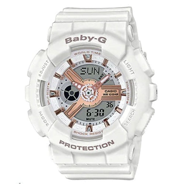 Casio Baby-G BA-110RG-7AER Rose Gold Accent Watch - View 1