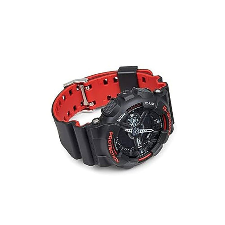 Casio G-Shock GA-110HR-1ADR Black and Red Analog-Digital Watch - View 3