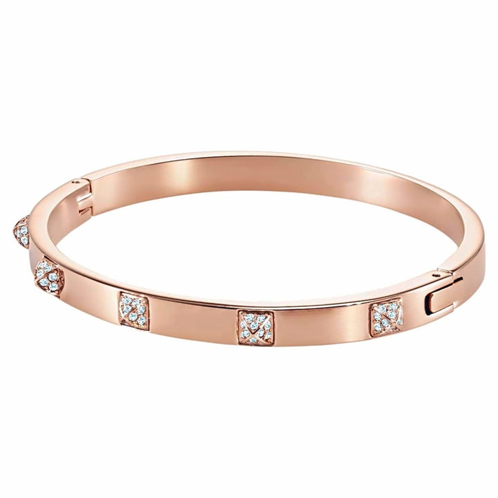 Swarovski Tactic Rose Gold Bangle #5098368 - View 3