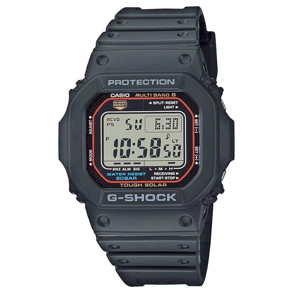 Casio G-Shock GW-M5610U-1 Solar-Powered Digital Sport Watch - View 1