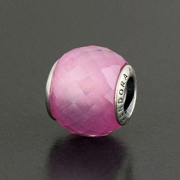 Pandora Pink Petite Facets Charm 791499PCZ - View 1