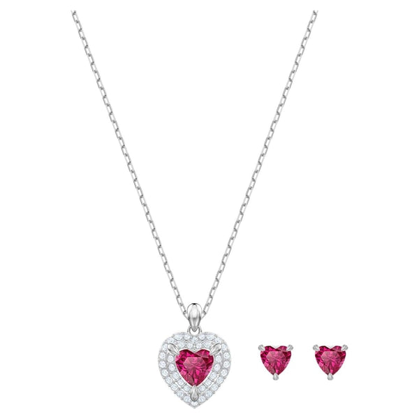 Swarovski One Red Heart Set 5470602 - View 1