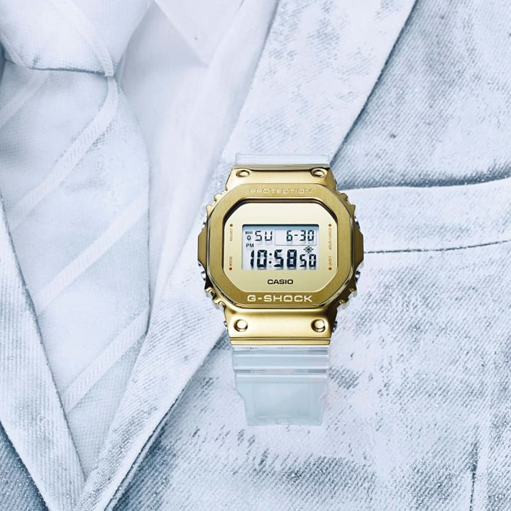 Casio G-Shock GM-5600SG-9ER Gold Accent Digital Watch - View 2