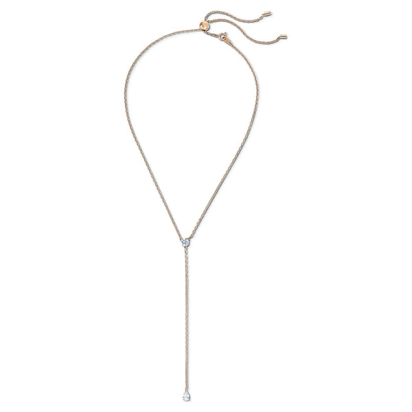 Swarovski Attract Soul Y Necklace - Sparkling White - View 1