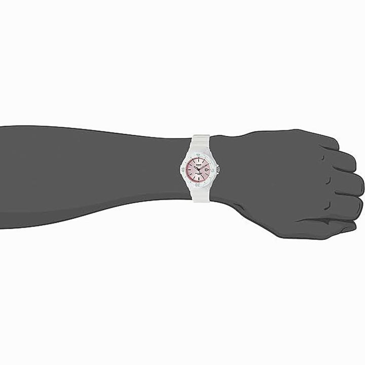 Casio LRW-200H-4E3VDF White Resin Ladies Watch - View 2