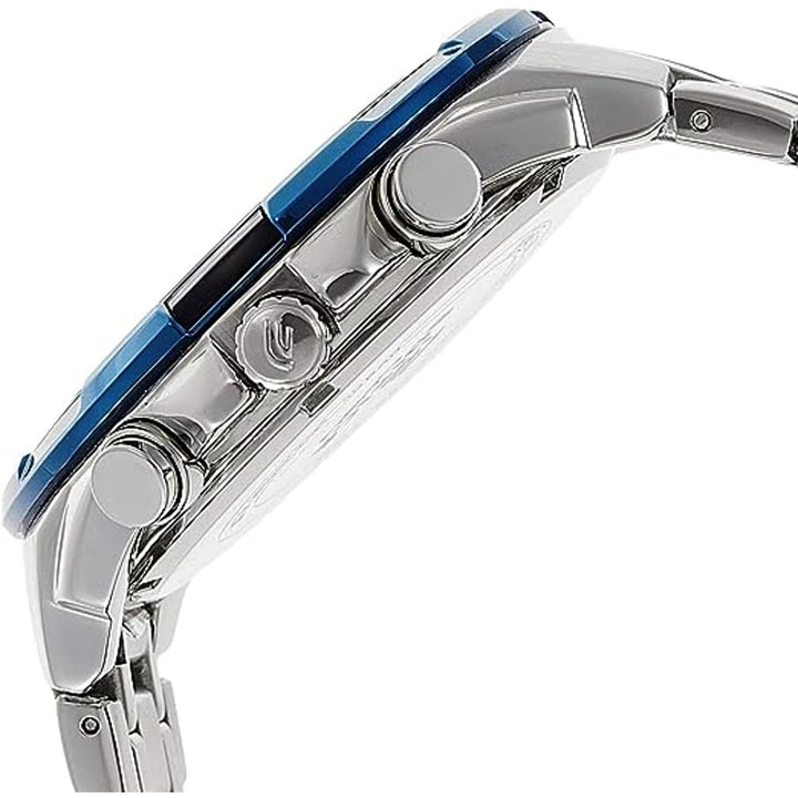 Casio Edifice EFR-539D-1A2VUEF Black and Blue Chronograph Watch - View 4