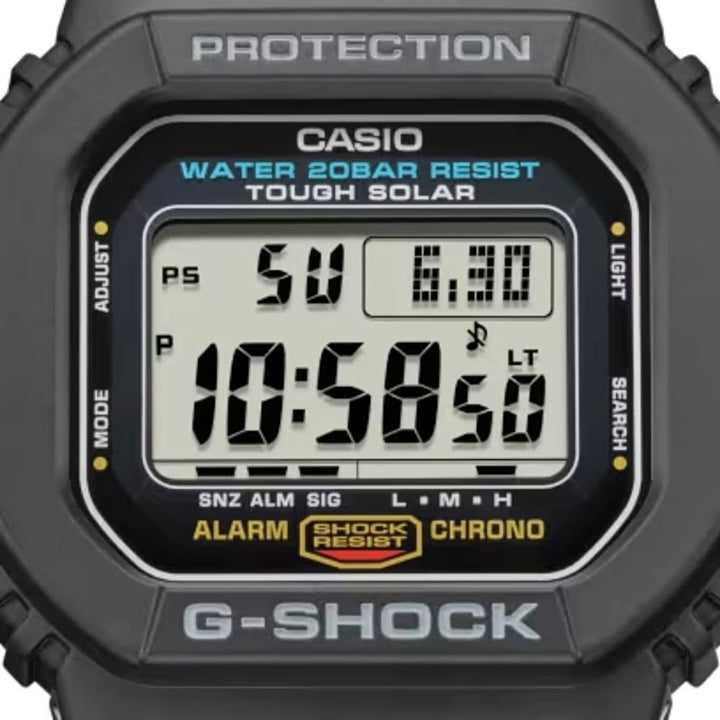 Casio G-Shock G-5600UE-1DR Tough Solar Digital Watch - View 2