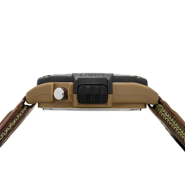 Casio Forester FT500WC-5BVCF Men's Analog Sport Watch with Brown Nylon Band - View 3