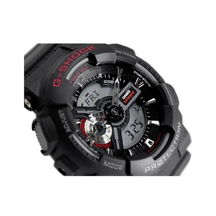Casio G-Shock GA-110-1AER Ana-Digi Black Resin Watch - View 2