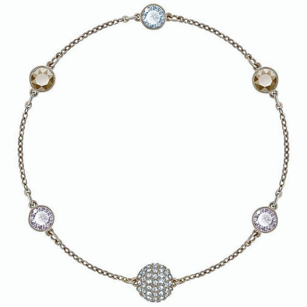 Swarovski Remix Timeless Bracelet, Rose Gold & Pink Crystals, 5354795 - View 1