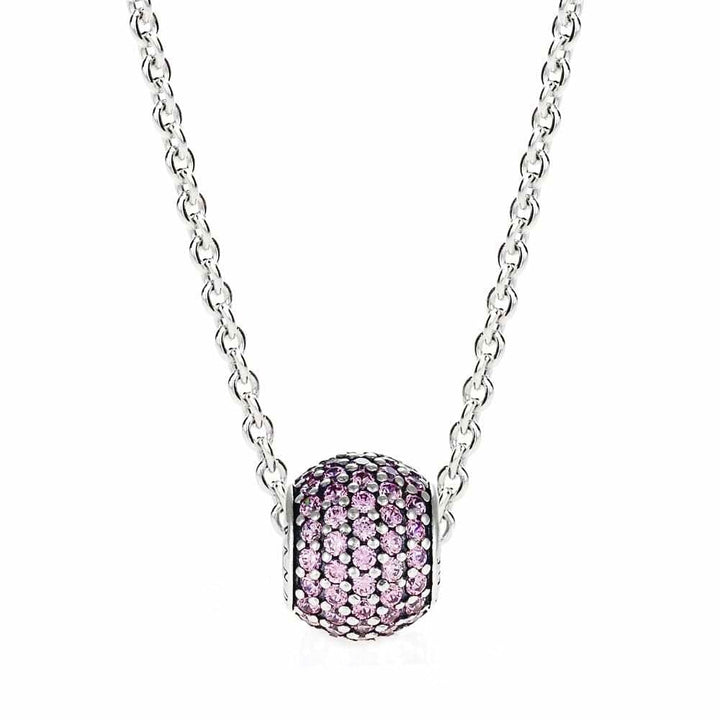 Pandora Pink Pavé Ball Charm 791051PCZ - Add a Touch of Sparkle - View 2