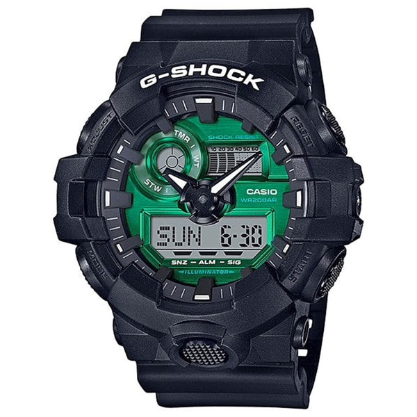 Casio G-Shock GA700MG-1AER Metallic Accent Watch - View 1