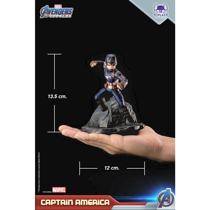 Toylaxy Marvel's Avengers Endgame Captain America Collectible Figure - View 8