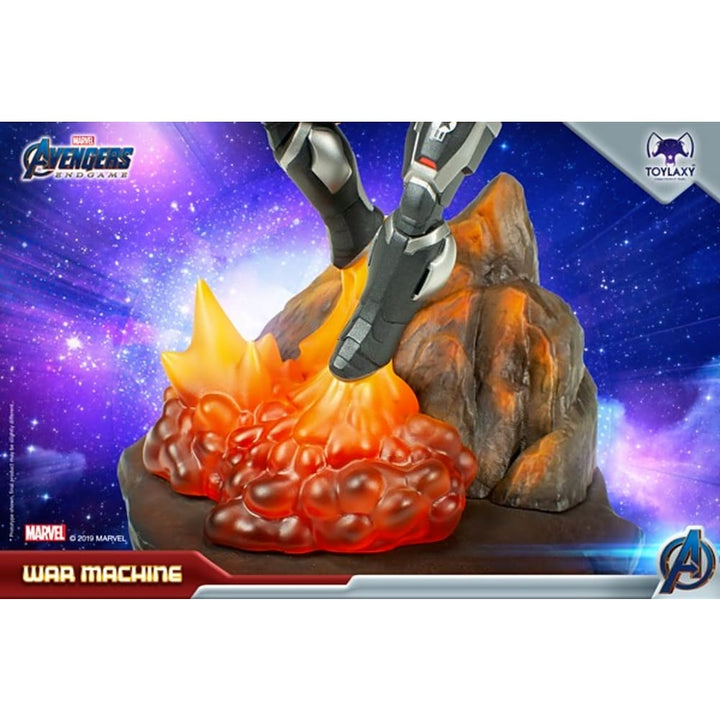 Toylaxy Avengers: Endgame War Machine Collectible Figure - View 6