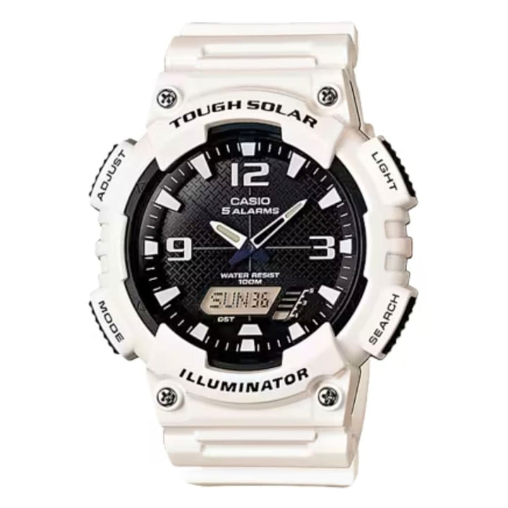 Casio AQ-S810WC-7AVDF Solar-Powered Analog-Digital Watch - View 1