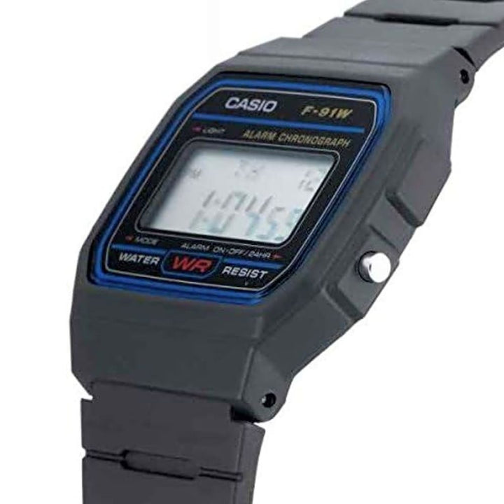 Casio Standard F-91W-1DG Micro-light Digital Watch - View 2