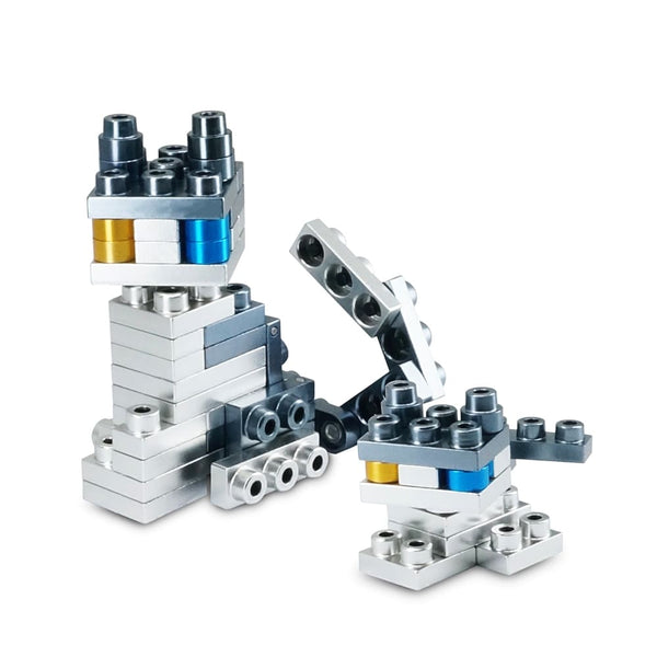 METOMICS Russian Blue Cat 92000601 Building Set - View 1