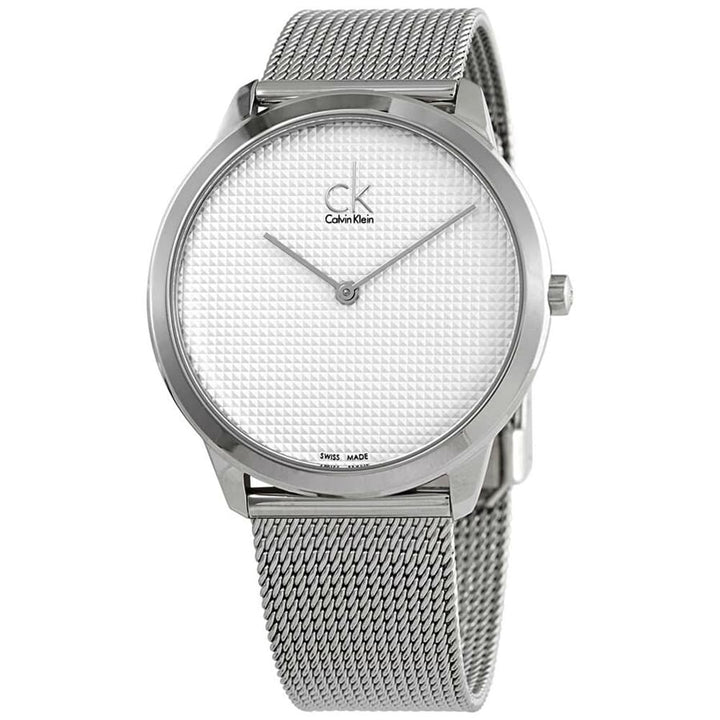 Calvin Klein Minimal K3M2112Y Men's Silver PVD Watch - View 1
