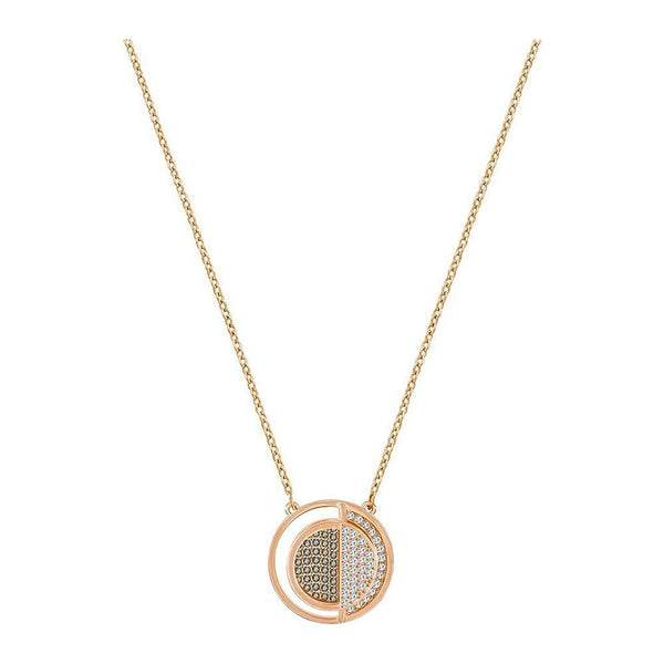 Swarovski Hillock Pendant: Rose Gold Radiance (Model 5351082) - View 1