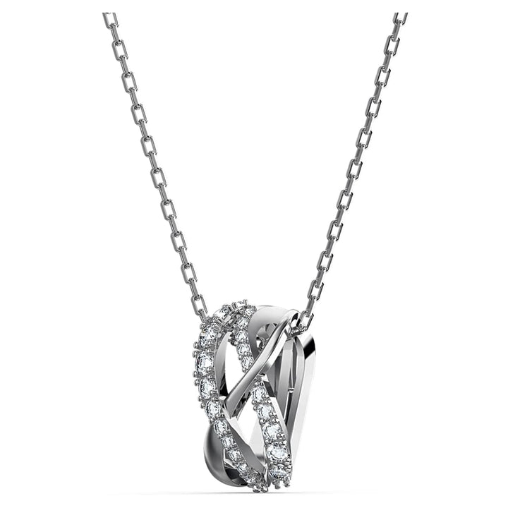 Swarovski Twist White Crystal Pendant - 5563906 - View 1