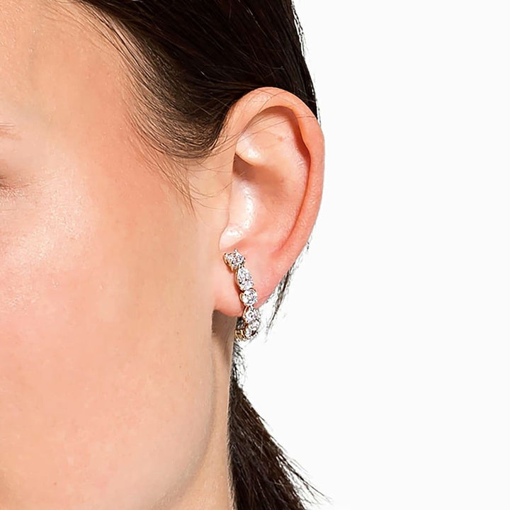 Swarovski Tennis Deluxe Mixed Earrings, 5563322 - View 4