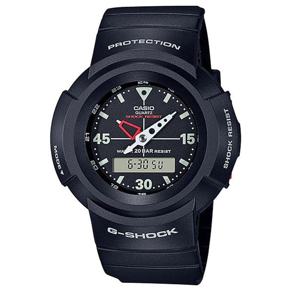 Casio G-Shock AW-500E-1EDR Iconic Analog-Digital Watch - View 1
