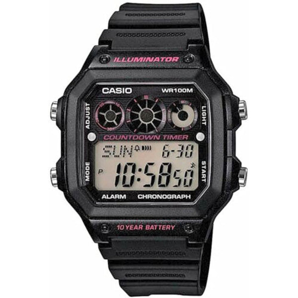 Casio Digital Sport Watch AE-1300WH-1A2VDF - View 1